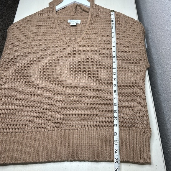Rachel Zoe V-Neck Hoodie Sweater Size Medium - Picture 8 of 11